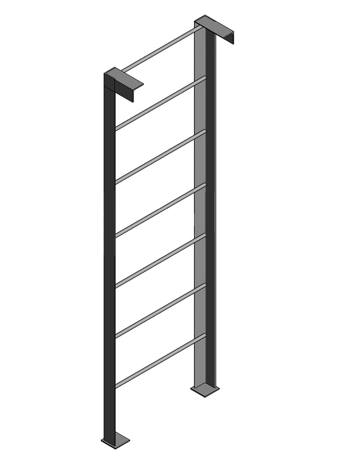 Пожарная стремянка СГ серия 1.450.3-7.94 - фото изделия